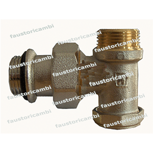 HONEYWELL DETENTORE RADIATORE SQUADRO TUBO RAME MULTISTRATO Ø 3/8 X (M22X1,5) V330E010