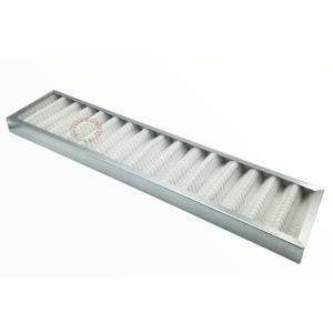 FILTRO ARIA IN PANNO ONDULATO PER VENTILCONVETTORE FAN COIL mm 850X200 SP 48 mm 