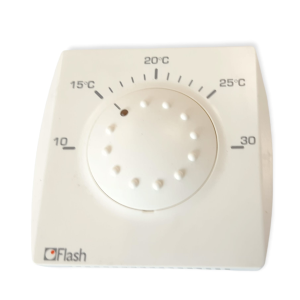 THERMOSTAT D'AMBIANCE ELECTRONIQUE FLASH AVEC ROUE THERMOSTAT 230V 10SE 25110