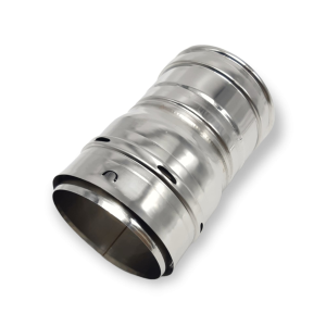 ROCCHEGGIANI ADAPTER FROM FLEXIBLE TO FEMALE RIGID Ø 120 STAINLESS STEEL