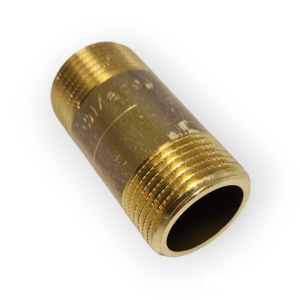 BRASS BARREL CM 30 Ø 3/4 MALE EXTENSION THREADED PIPE FITTING