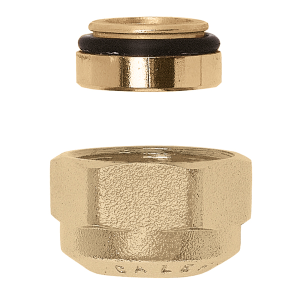 CALEFFI 386000 DISC FITTING PLUG FOR MANIFOLD THREAD 23 P1,5