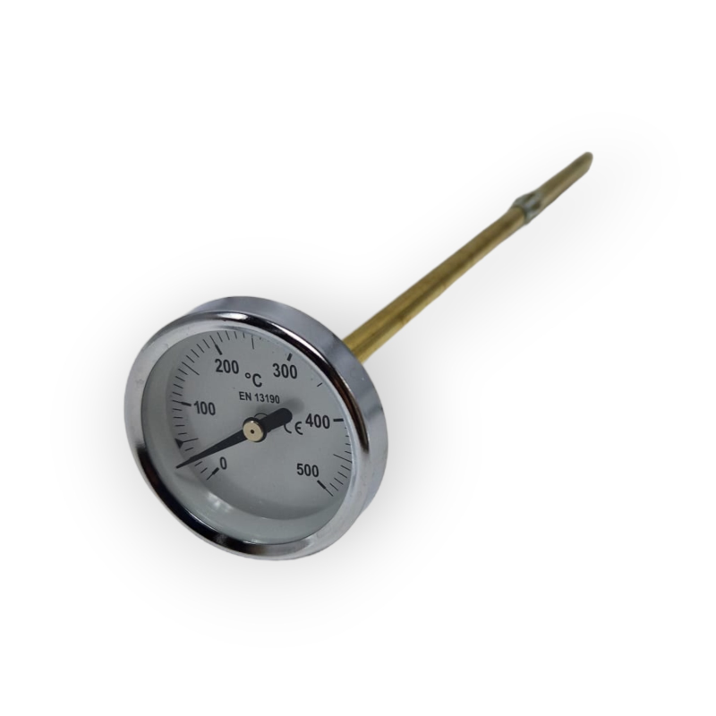 Termometro con sonda in acciaio inossidabile 120 mm
