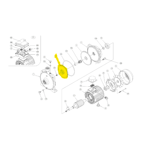 EBARA GIRANTE 240050017 PER POMPA CMB/B 1,50 M