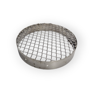 GRILLE GRILLE INOX Ø 160 MM