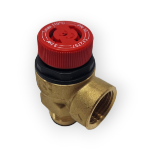 3 BAR SAFETY VALVE WITH ORING COMPATIBLE HERMANN 155600001 BAXI JJJ009950640 SANT'ANDREA P11158