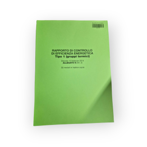 LIBRETTO IMPIANTO CENTRALE TERMICA RAPPORTO CONTROLLO GRUPPI TERMICI ALLEGATO B 