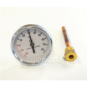 REAR THERMOMETER 10 CM D 80 -20 + 80 -20 +80 MADE IN ITALY